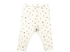 Wheat leggings chalk flowers